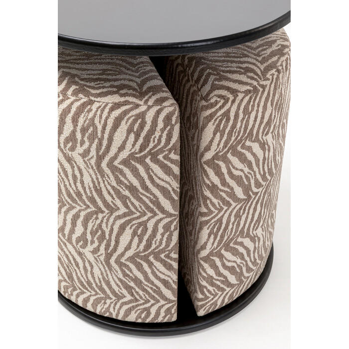 [71784] Side Table with Stool Better Together Tiger - 4