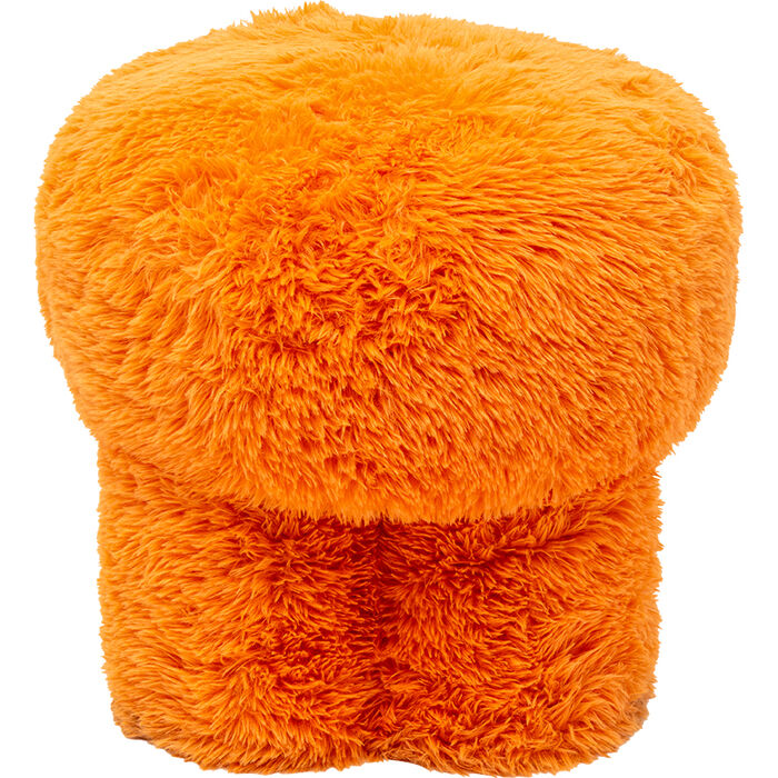 [71789] Tabouret Softy orange Ø49cm