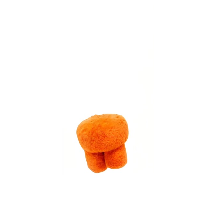 [71789] Stool Softy Orange Ø49cm