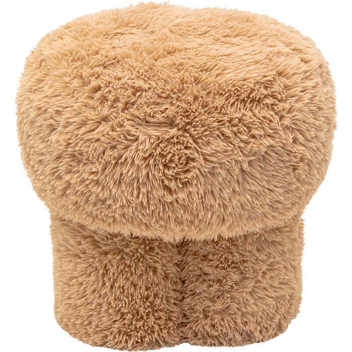 [71794] Stool Softy Beige Ø49cm