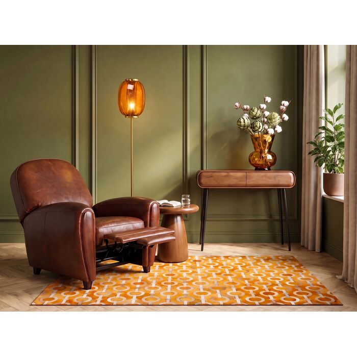 [71809] Armchair Cigar Lounge Brown - 2