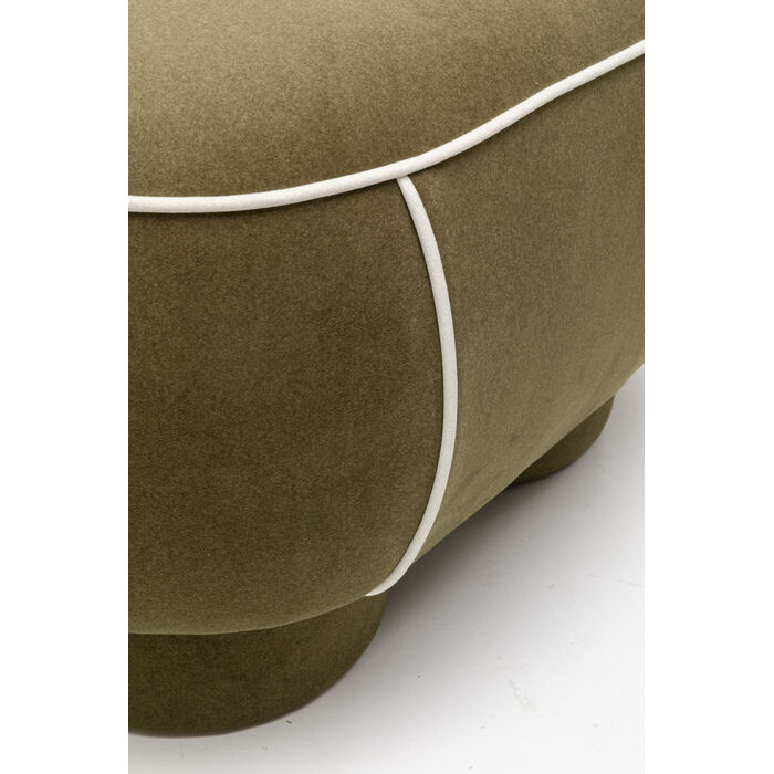 [71813] Banquette Phoebe marron 121cm - 4