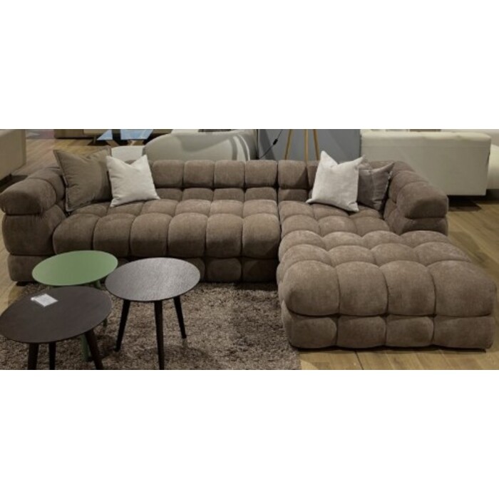 [71828] Corner Sofa Salamanca Brown Left 270cm