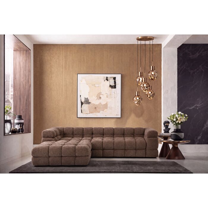 [71828] Corner Sofa Salamanca Brown Left 270cm - 1