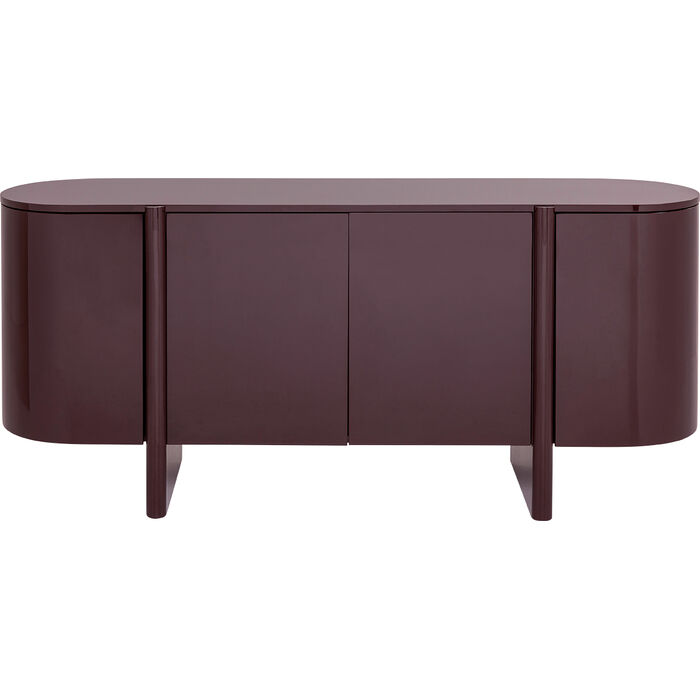 [71907] Sideboard Black Cherry 180x 80cm