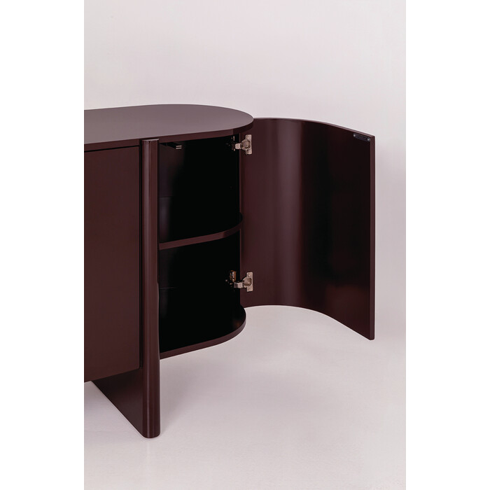 [71907] Sideboard Black Cherry 180x 80cm - 4