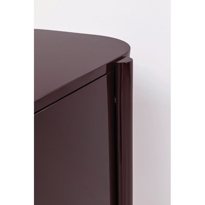[71908] Bar Cabinet Black Cherry 110x125cm - 3
