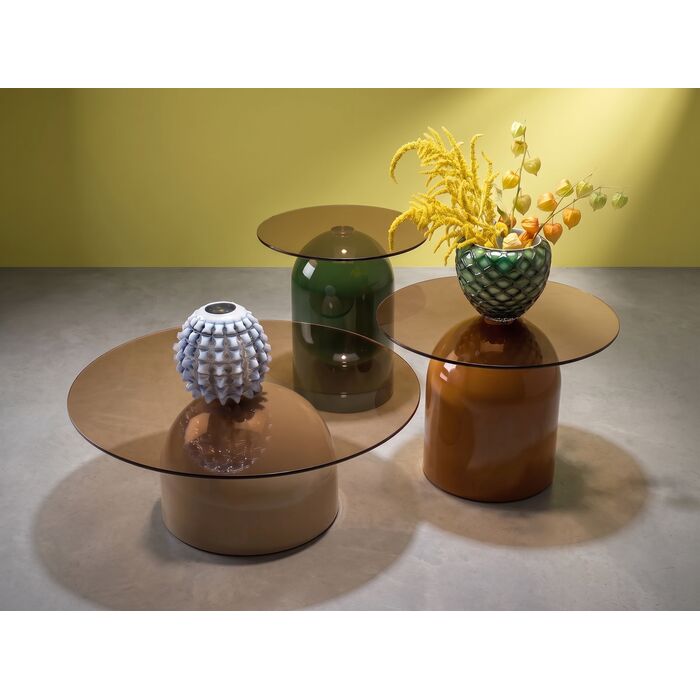 [71941] table basse Jolly crème Ø80cm - 1