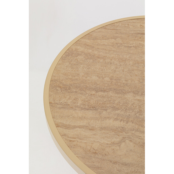 [71943] Table Bistro Kaffeehaus Travertin Ø60cm - 3