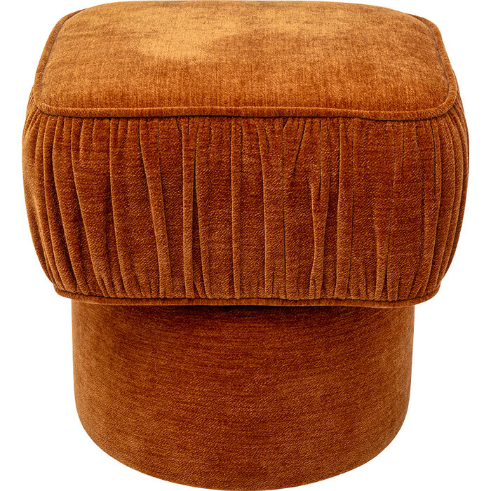 [71953] Taburete Lieve Square Marrón 43x43cm
