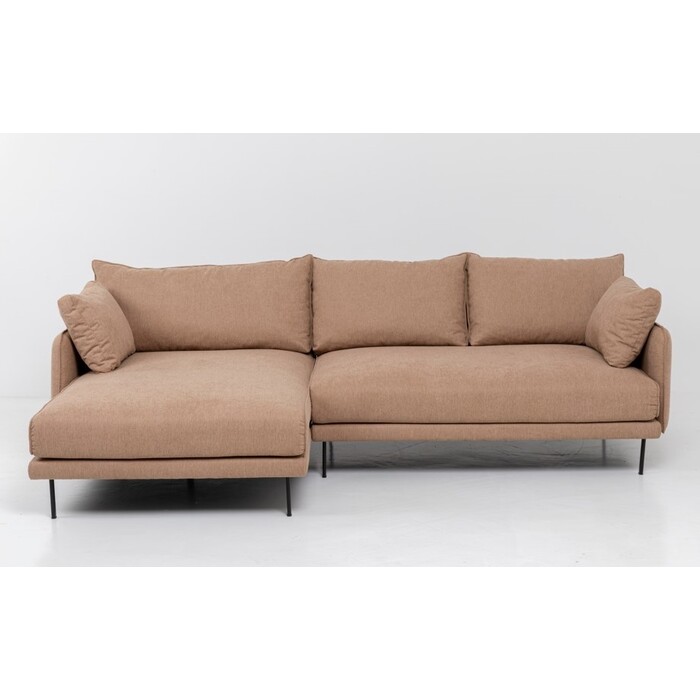 [71976] Sofa Edna Light Brown Left 270cm