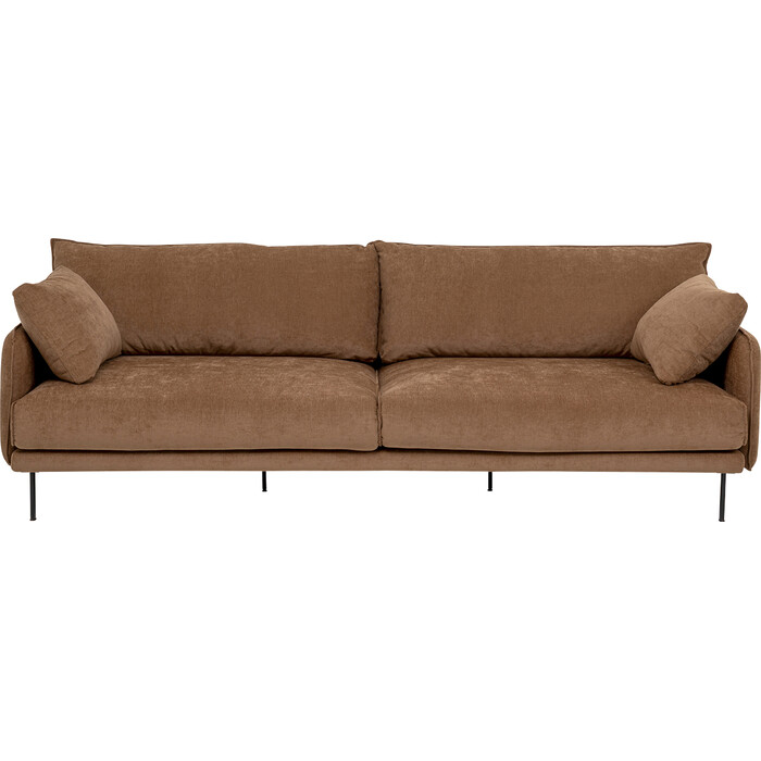 Sofa Edna 3-Seater Mokka 245cm