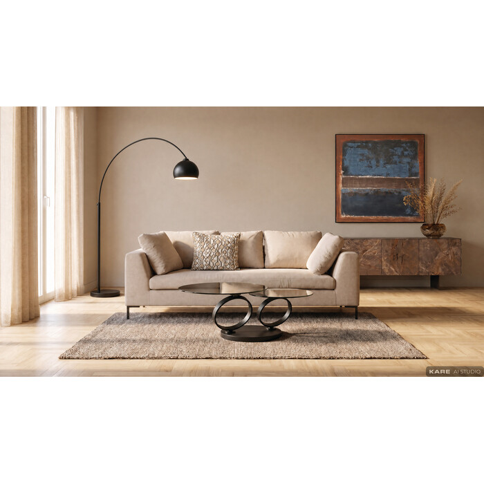 Sofa 3-Seater Gianni Cream
