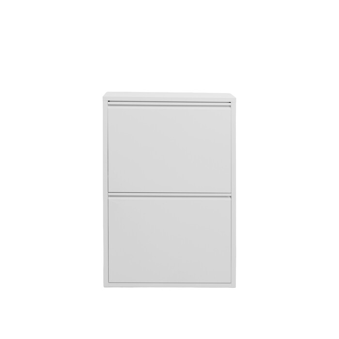 [71996] Shoe Container Caruso Double White (MO)