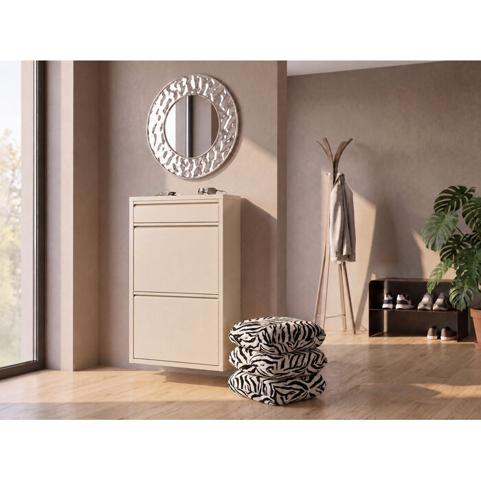[71998] Shoe Container Caruso 2 Plus 1 Cream (MO) - 1