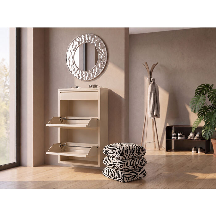 [71998] Shoe Container Caruso 2 Plus 1 Cream (MO) - 2