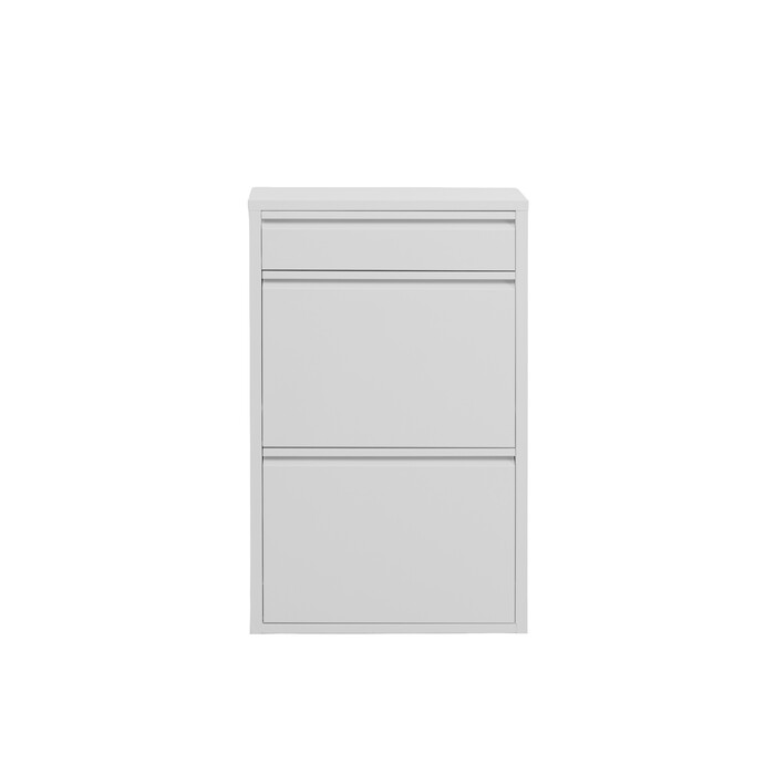 [71999] Shoe Container Caruso 2 Plus 1 White (MO)
