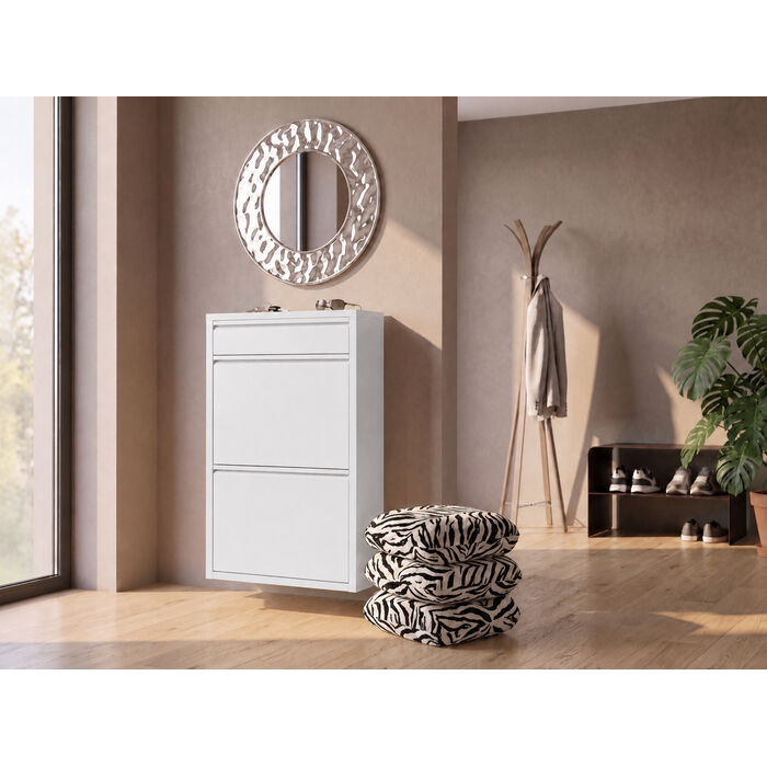 [71999] Shoe Container Caruso 2 Plus 1 White (MO) - 1