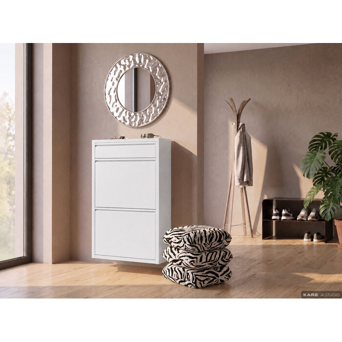 Shoe Container Caruso 2 Plus 1 White (MO)