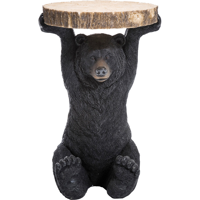 [76375] Table d´appoint Animal Bear Ø33cm