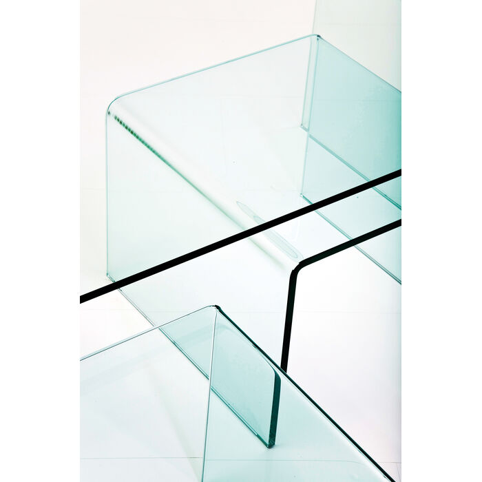 [76743] Coffee Table Clear Club (3/Set) - 4