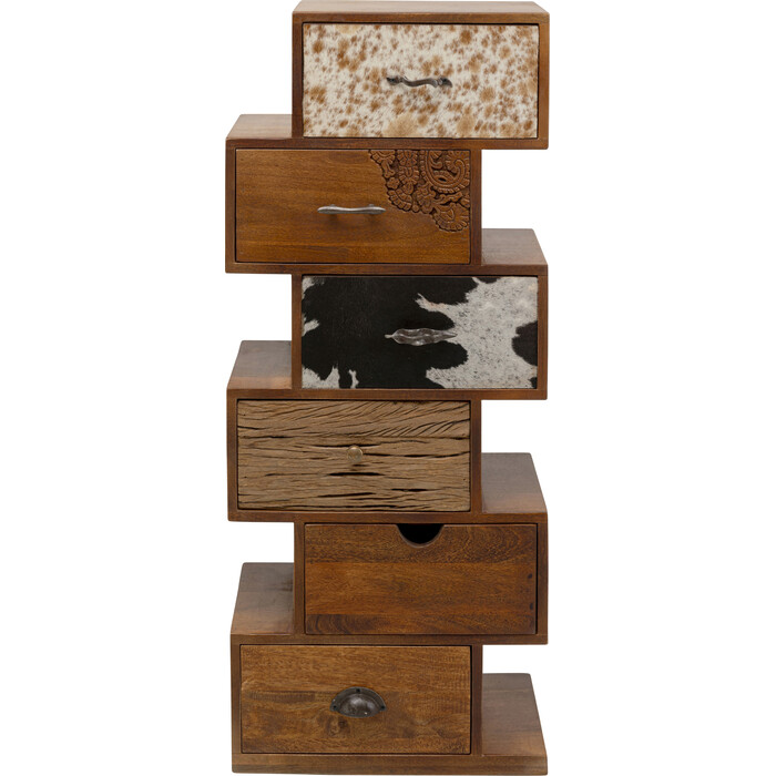 [78337] Commode Rodeo Zick Zack 6 tiroirs