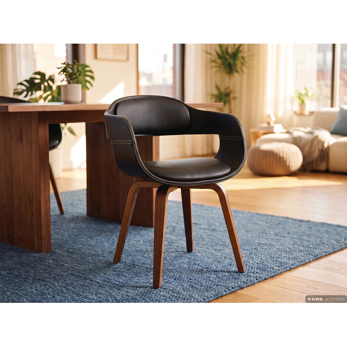 [78581] Стул с подлокотниками Costa Walnut - 1