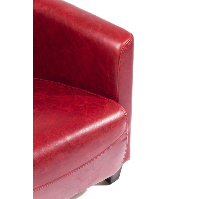 [78813] Fauteuil Cigar Lounge rouge - 4