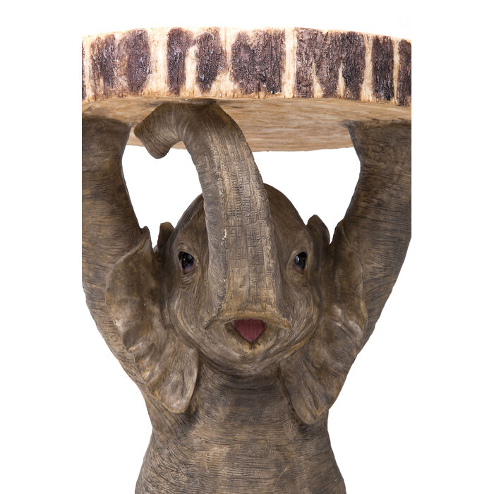 [78893] Table d'appoint Animal Elephant Ø35cm - 3