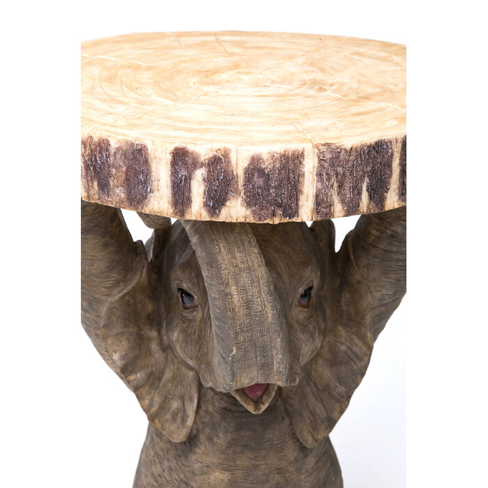 [78893] Table d'appoint Animal Elephant Ø35cm - 4