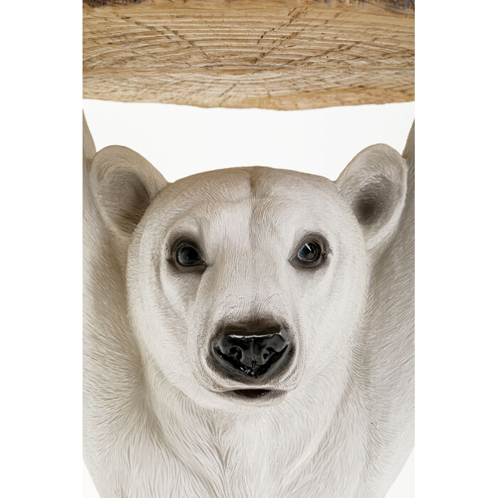 [78943] Side Table Animal Polar Bear Ø37cm - 4