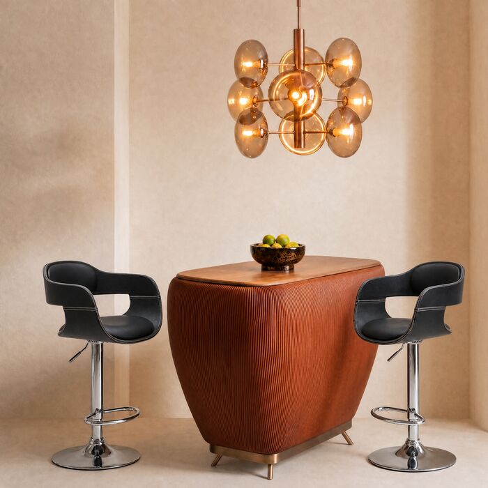 [79698] Bar Stool Costa Black - 1