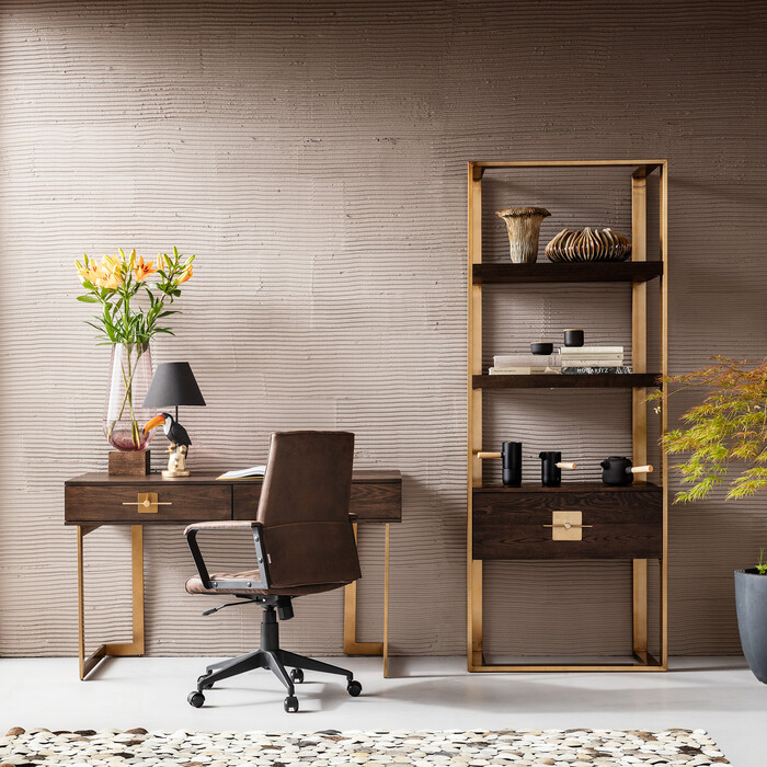 [79946] Office Chair Labora Brown - 1