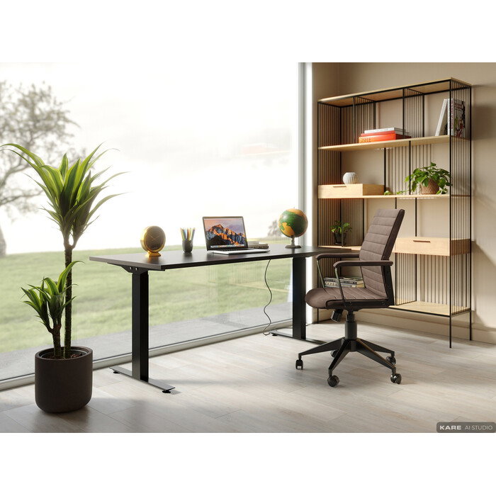 [79946] Office Chair Labora Brown - 4