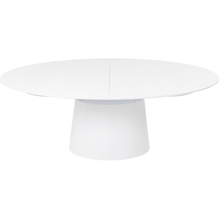 Extension Table Benvenuto White Matt 200(50)x110cm