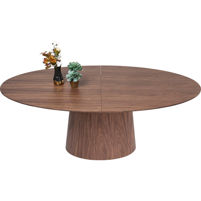 [80820] Extension Table Benvenuto Walnut 200(50)x110cm