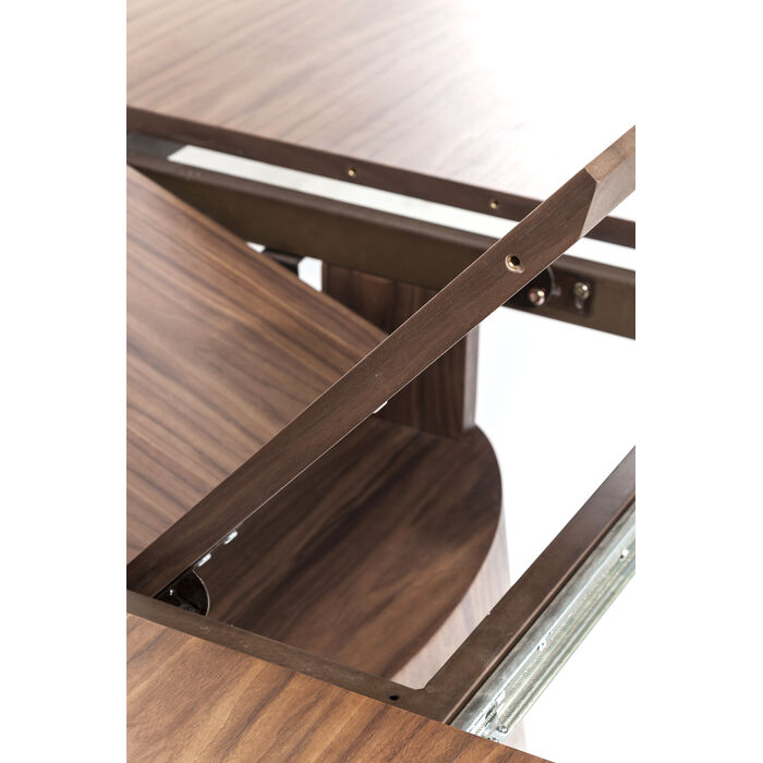 [80820] Extension Table Benvenuto Walnut 200(50)x110cm - 3
