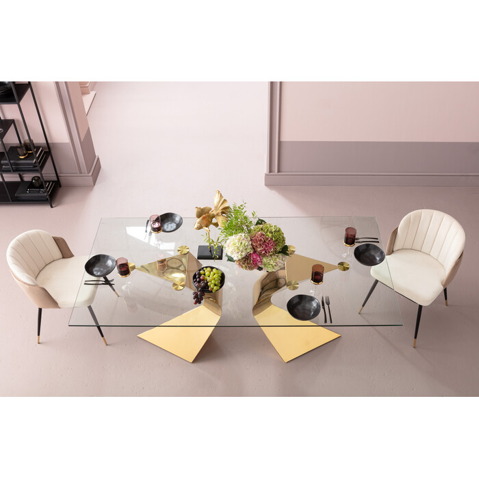 [81543] Mesa Gloria oro 200x100cm  - 2