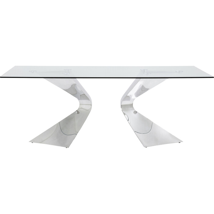 [81924] Table Gloria Chrome 200x100cm