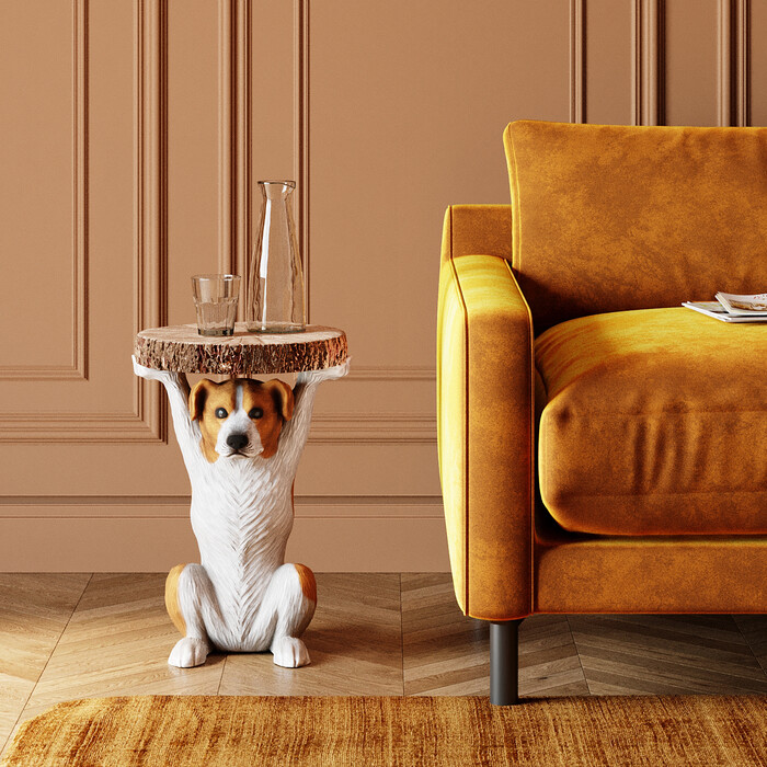 [81956] Table d´appoint Animal Mr. Jack Ø33cm - 1
