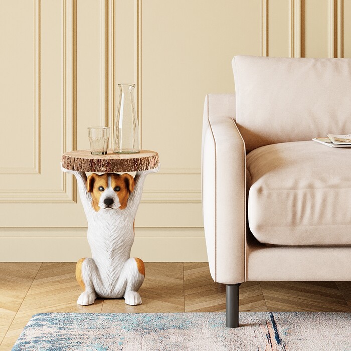 [81956] Table d´appoint Animal Mr. Jack Ø33cm - 2