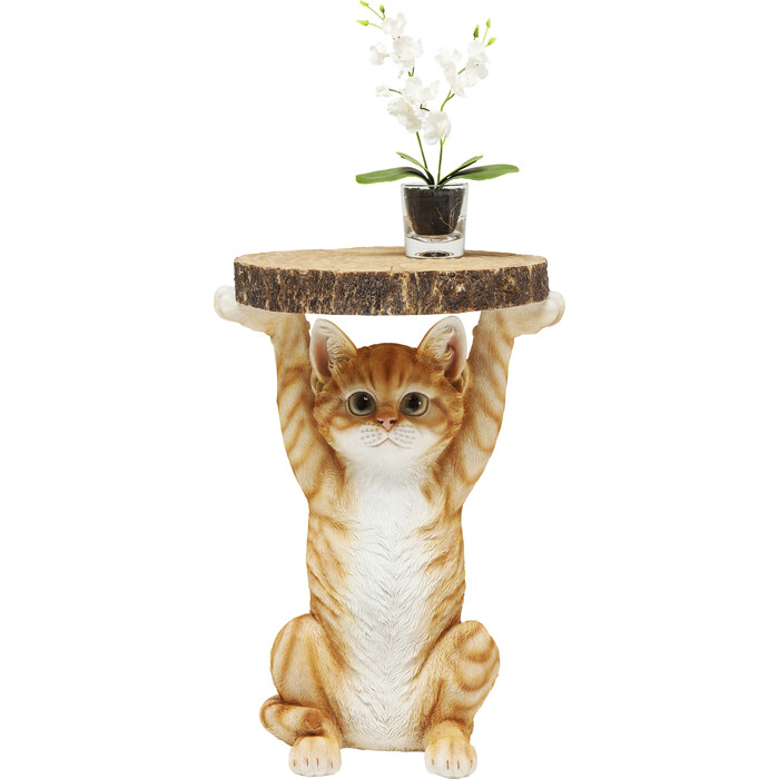 [81957] Table d'appoint Animal Ms. Cat Ø33cm