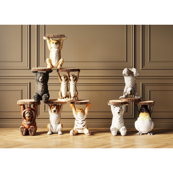 [81957] Table d'appoint Animal Ms. Cat Ø33cm - 2