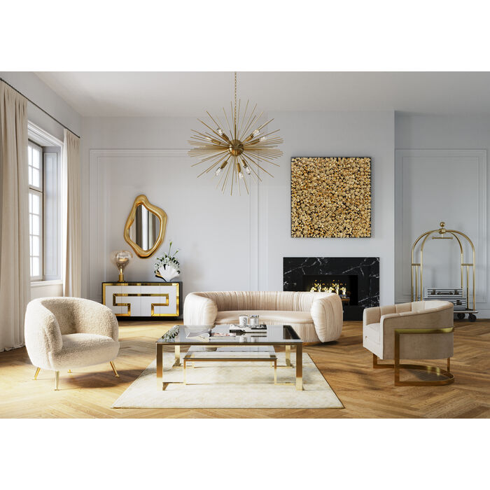 [82127] Mesa centro Gold Rush 120x120cm - 1