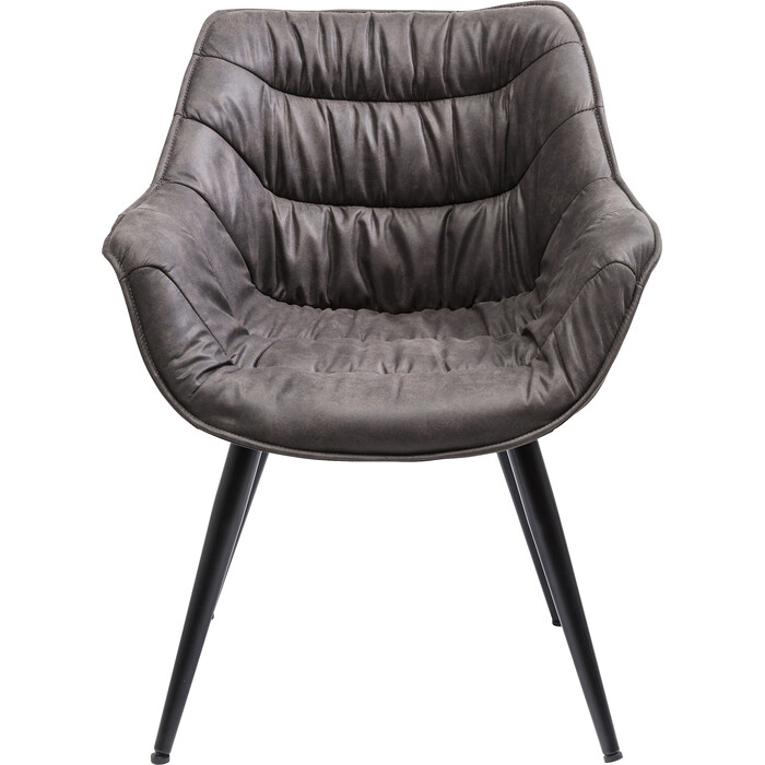 [82243] Chaise a. acc. Thelma Gris