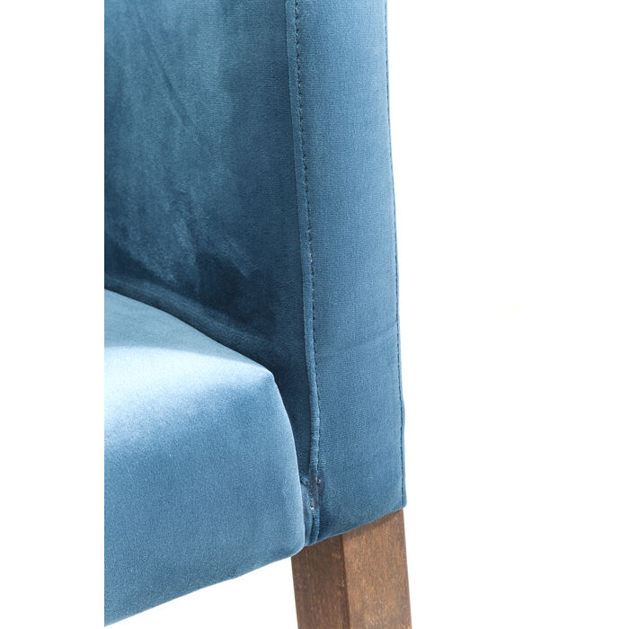 [82469] Chair with Armrest Mode Velvet Petrol - 4