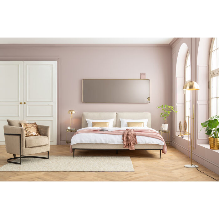 Espejo Curve latón 70x200cm