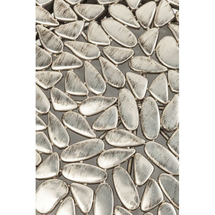 [82976] Coffee Table Pebbles Deluxe Silver (2/Set) - 4