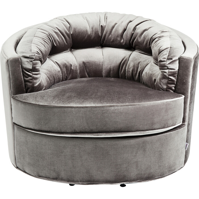 [83094] Fauteuil pivotant Music Hall gris