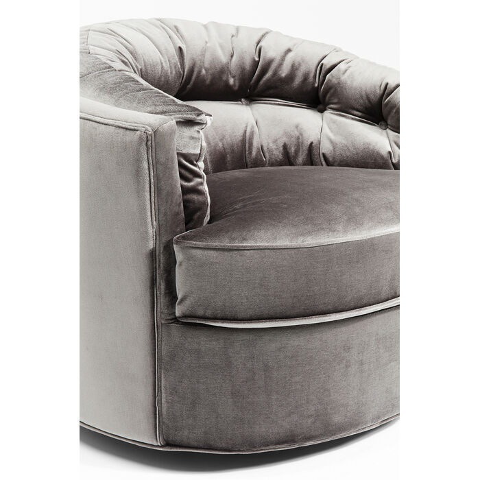 [83094] Fauteuil pivotant Music Hall gris - 3